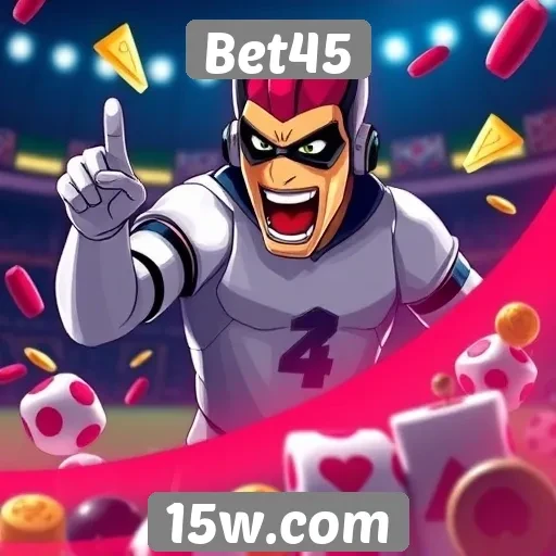 Principais jogos disponíveis no Bet45